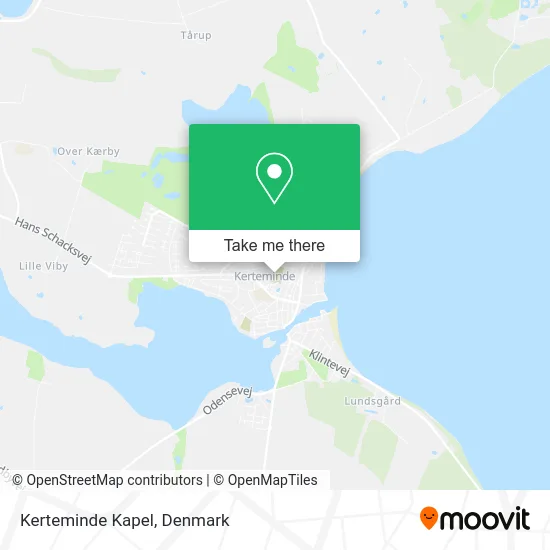 Kerteminde Kapel map