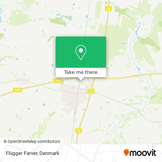 Flügger Farver map