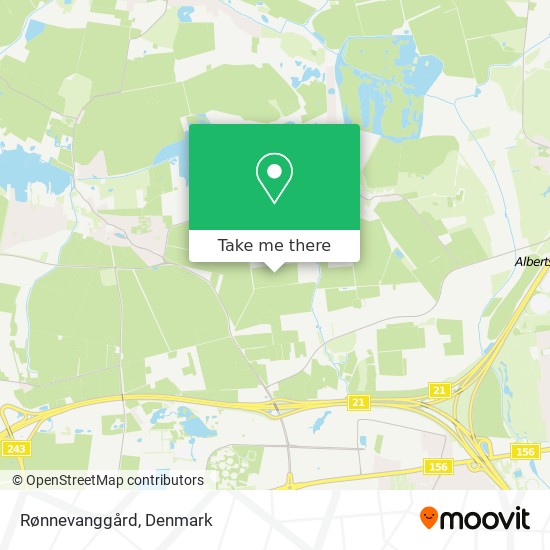 Rønnevanggård map