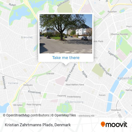 Kristian Zahrtmanns Plads map