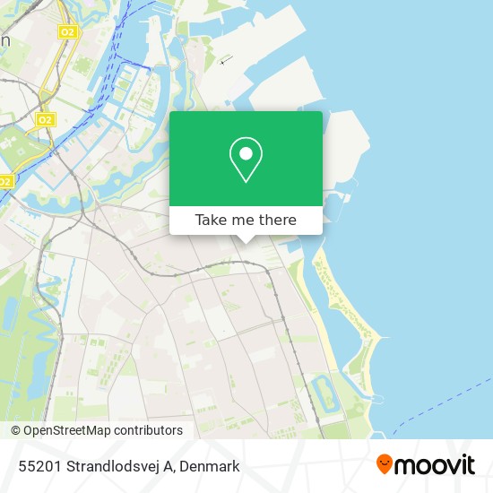 55201 Strandlodsvej A map