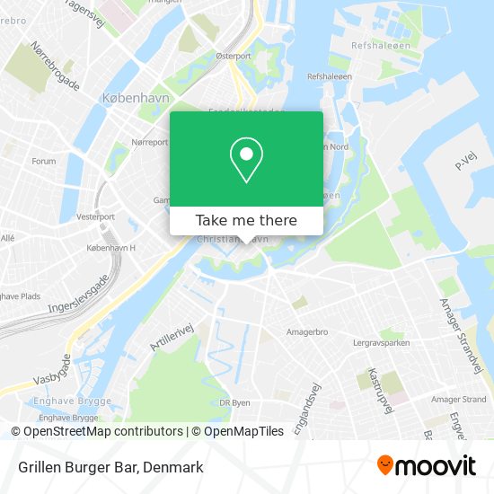 Grillen Burger Bar map