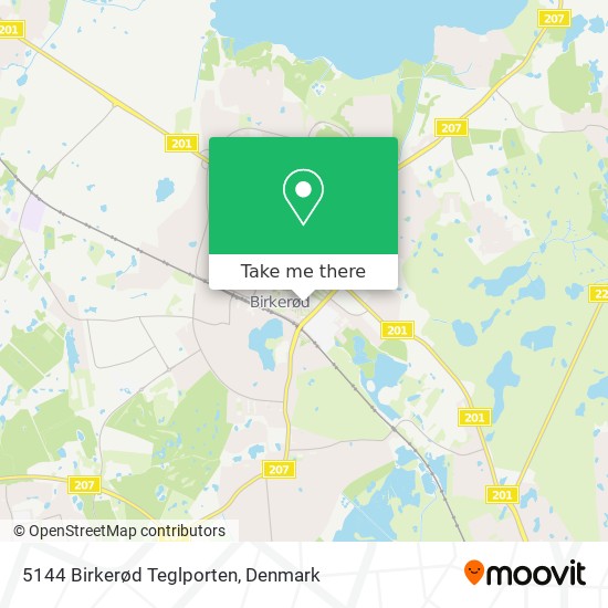 5144 Birkerød Teglporten map