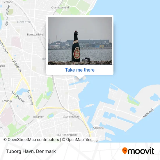 Tuborg Havn map