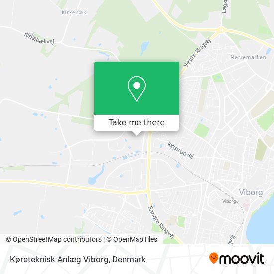 Køreteknisk Anlæg Viborg map