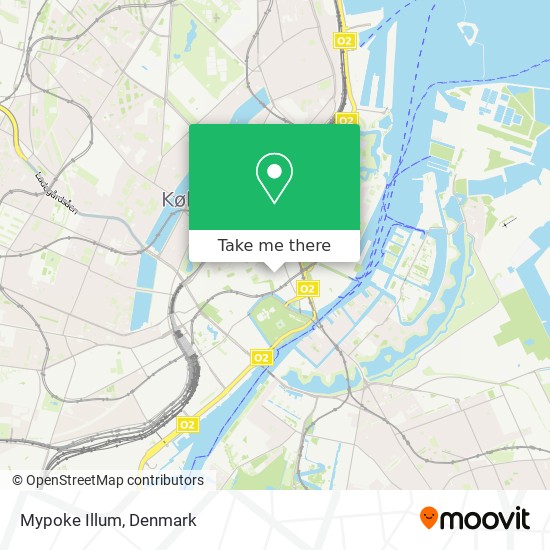 to to Mypoke Illum in København by Bus, Train or Metro?