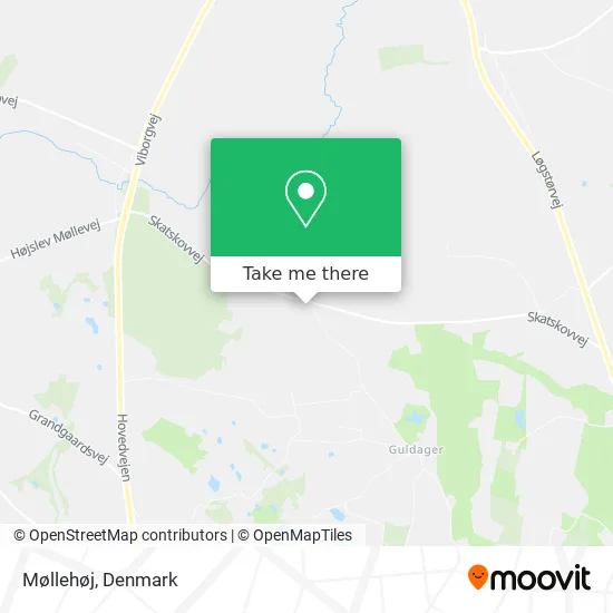 Møllehøj map