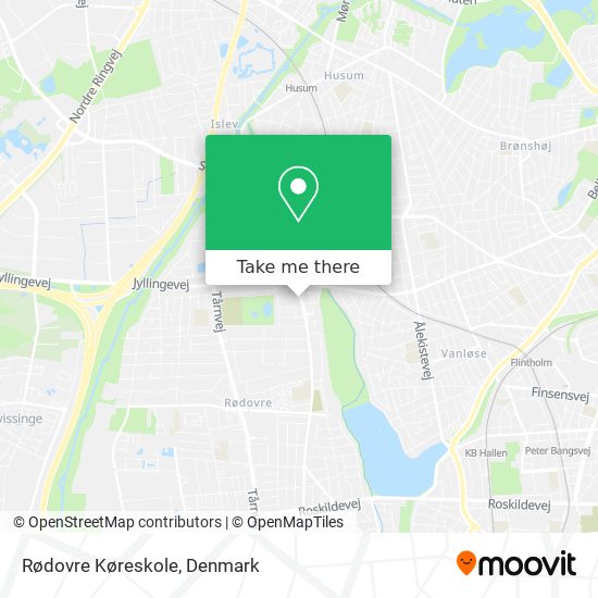 Rødovre Køreskole map