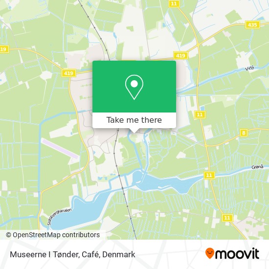 Museerne I Tønder, Café map