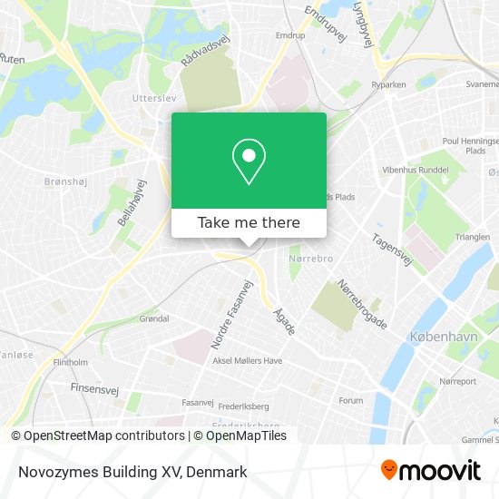 Novozymes Building XV map