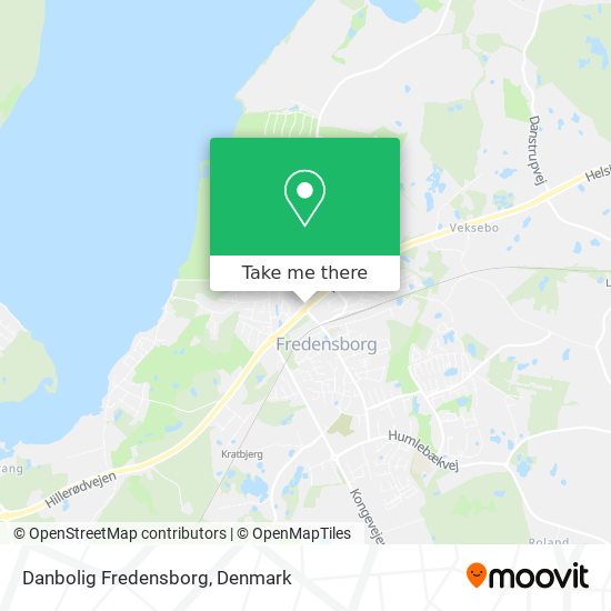 Danbolig Fredensborg map