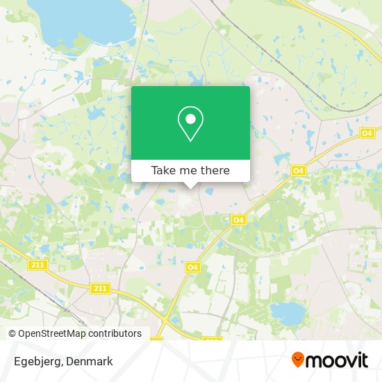 Egebjerg map