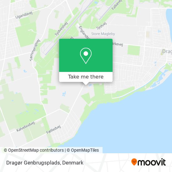 Dragør Genbrugsplads map