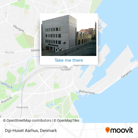 Dgi-Huset Aarhus map