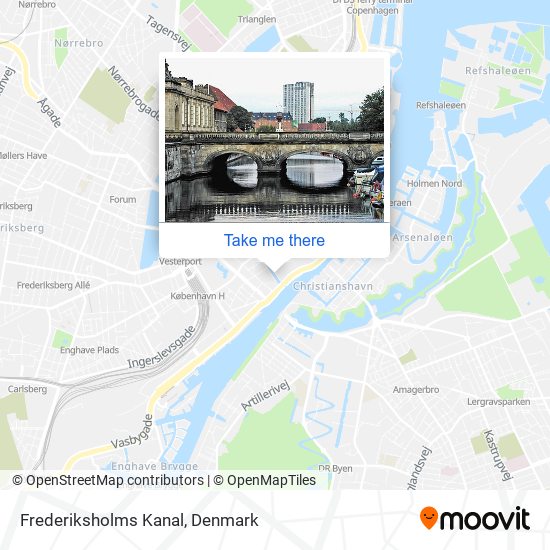 Frederiksholms Kanal map