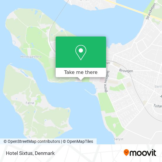 Hotel Sixtus map