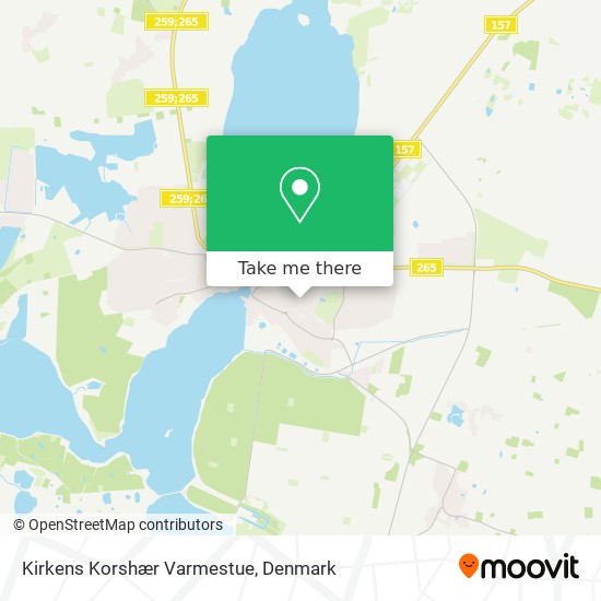 Kirkens Korshær Varmestue map