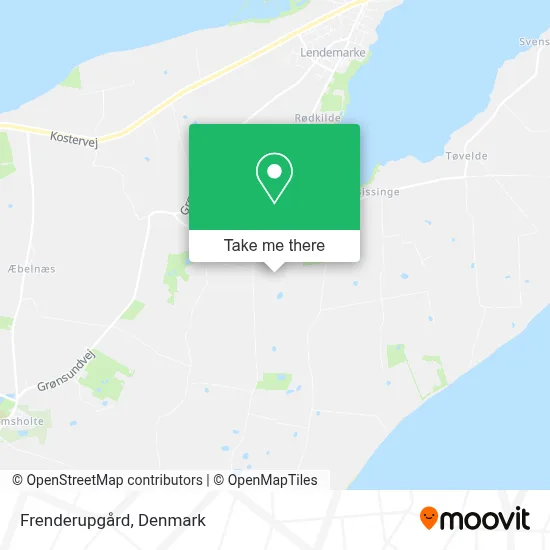 Frenderupgård map