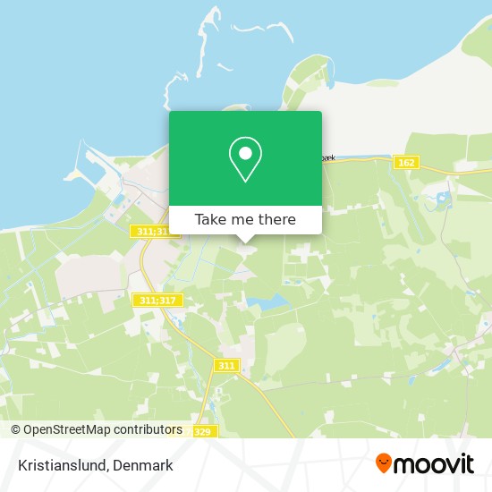 Kristianslund map