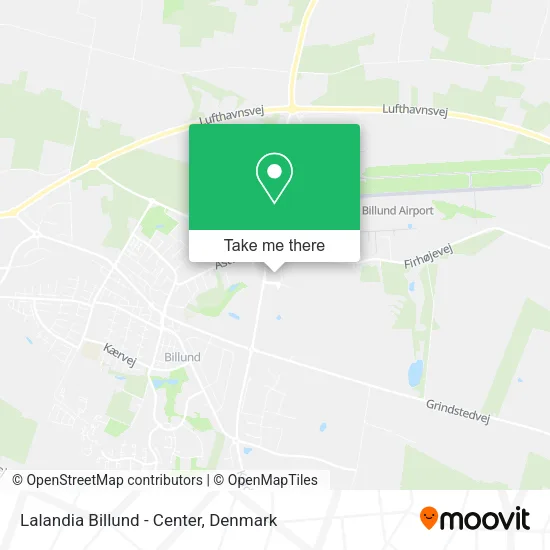 Lalandia Billund - Center map