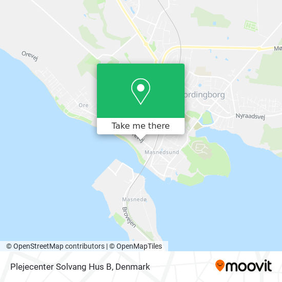 Plejecenter Solvang Hus B map
