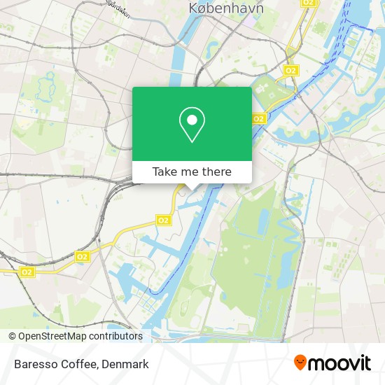 Baresso Coffee map