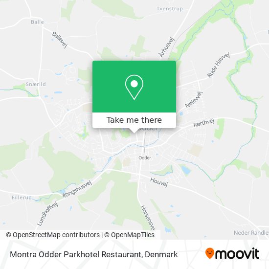 Montra Odder Parkhotel Restaurant map