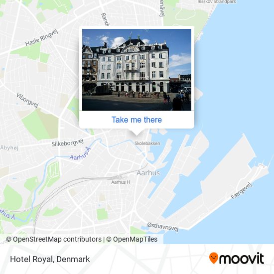 Hotel Royal map