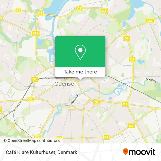 Café Klare Kulturhuset map