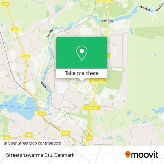 Streetshawarma Dtu map