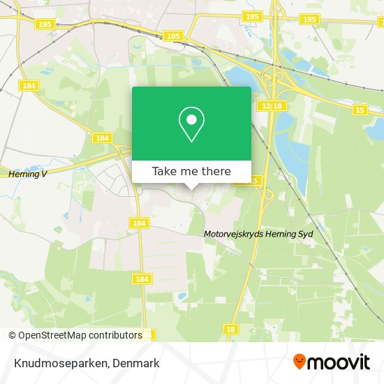 Knudmoseparken map