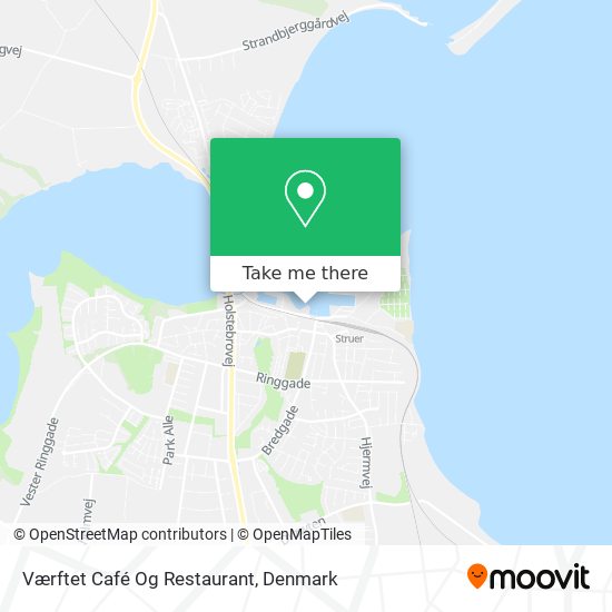 Værftet Café Og Restaurant map