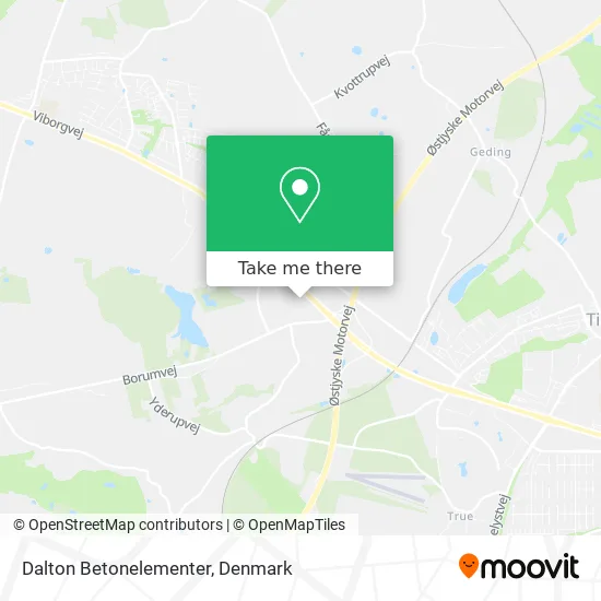 Dalton Betonelementer map