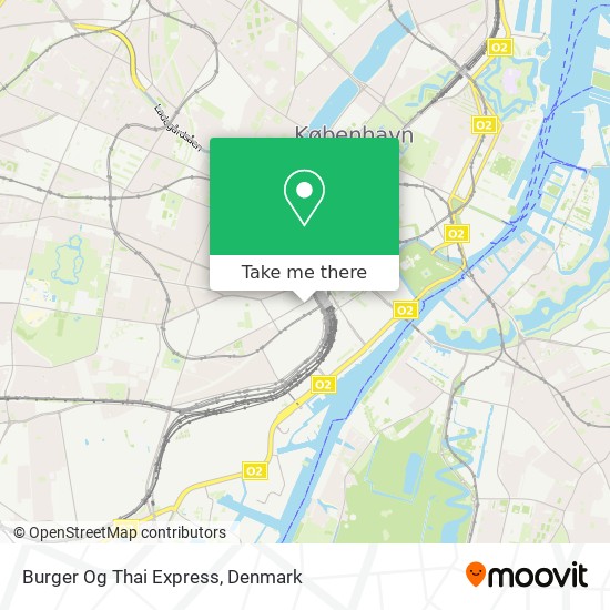 Burger Og Thai Express map