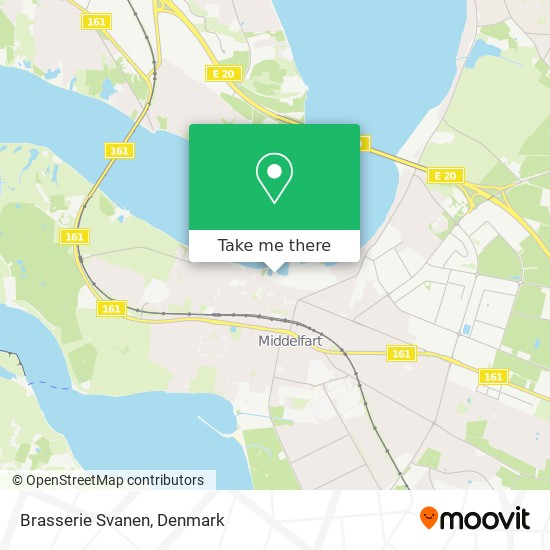 Brasserie Svanen map