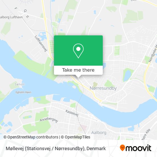 Møllevej (Stationsvej / Nørresundby) map