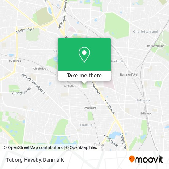 Tuborg Haveby map