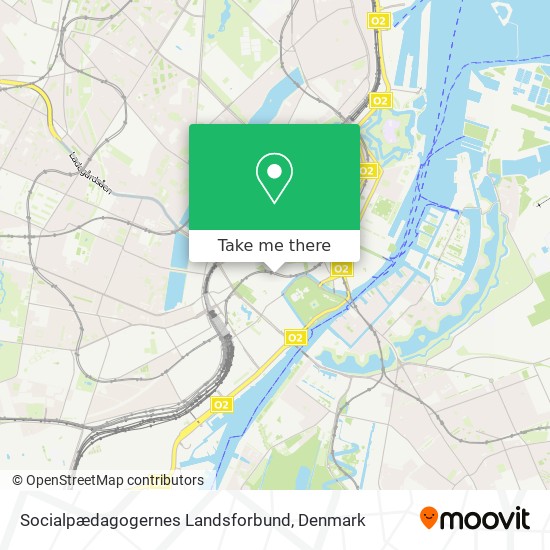 Socialpædagogernes Landsforbund map