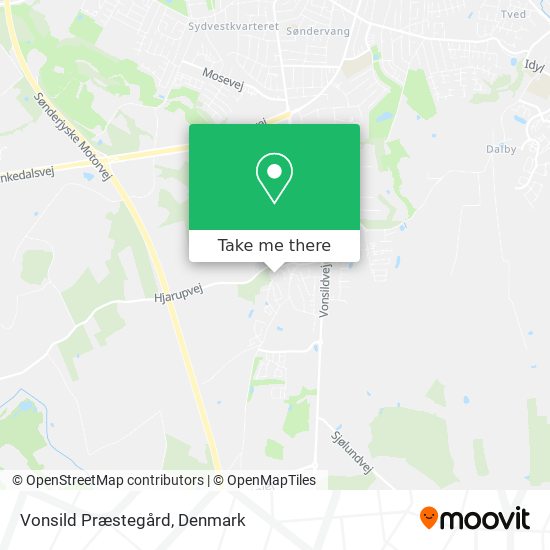 Vonsild Præstegård map