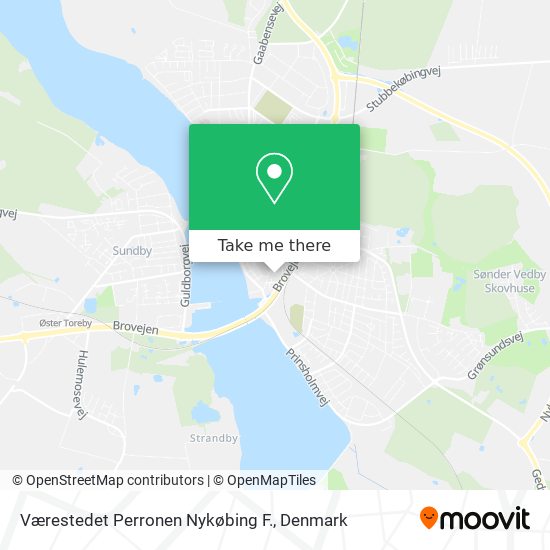 Værestedet Perronen Nykøbing F. map