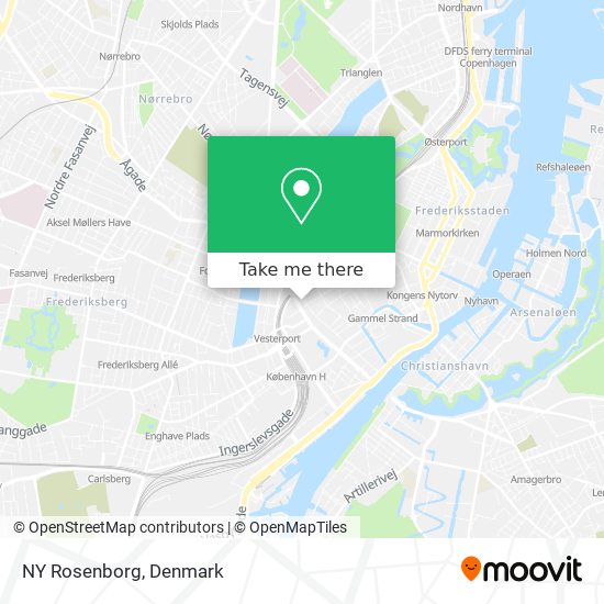 NY Rosenborg map