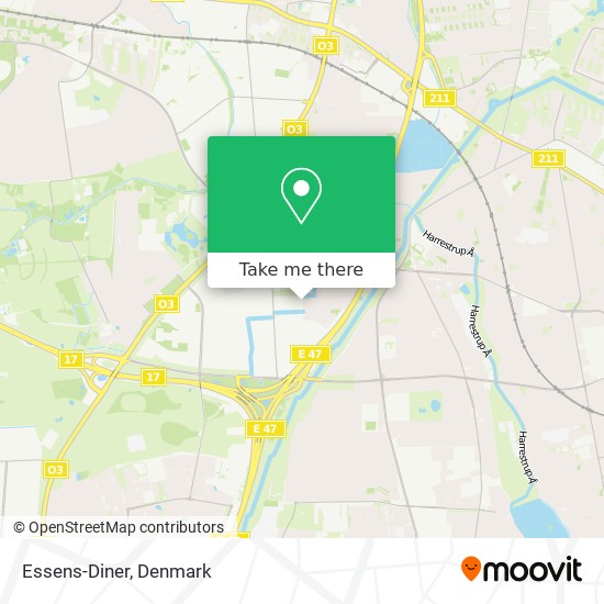 Essens-Diner map