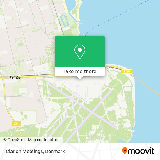 Clarion Meetings map
