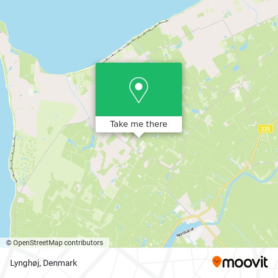 Lynghøj map