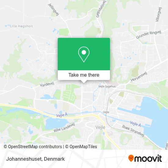 Johanneshuset map