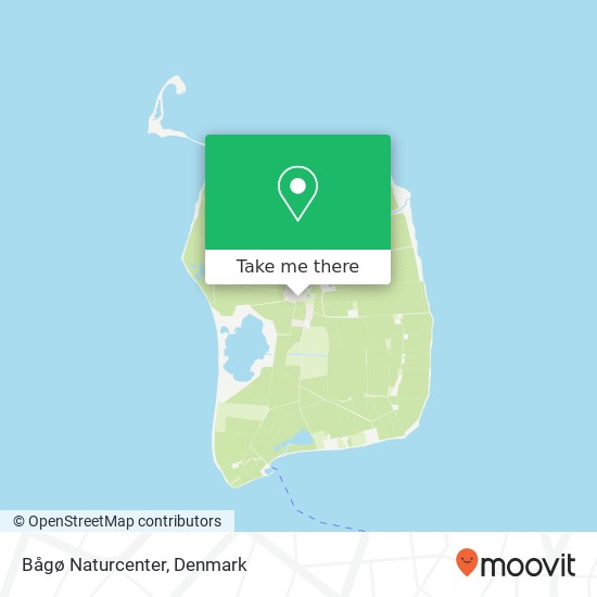 Bågø Naturcenter map