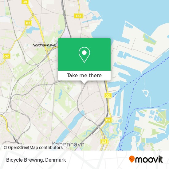 Bicycle Brewing map