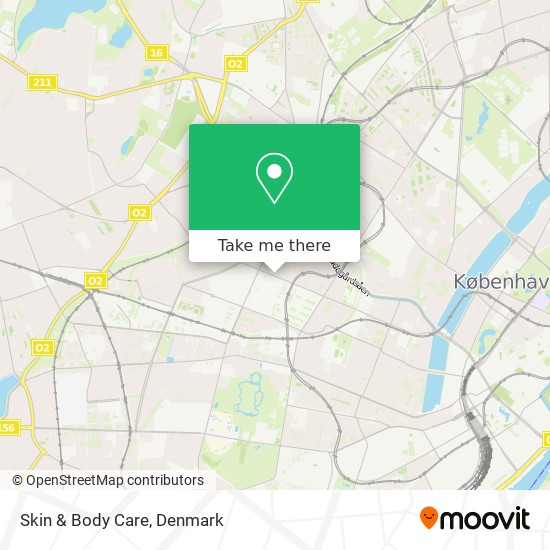 Skin & Body Care map