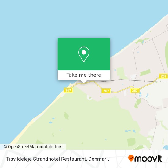 Tisvildeleje Strandhotel Restaurant map