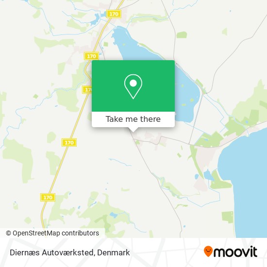 Diernæs Autoværksted map